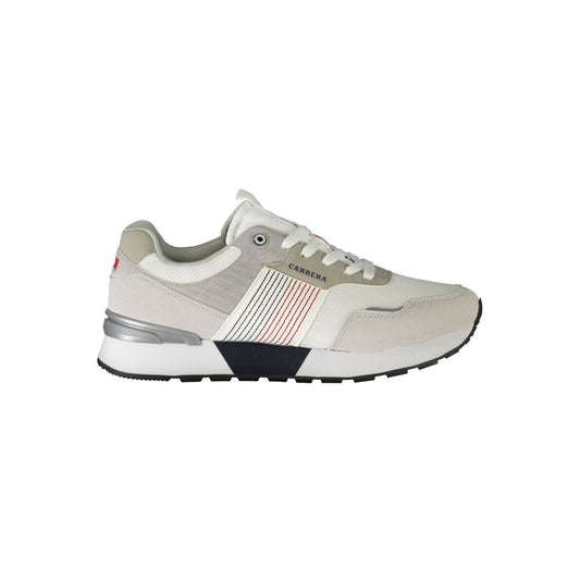 Carrera sneakers made of white polyester