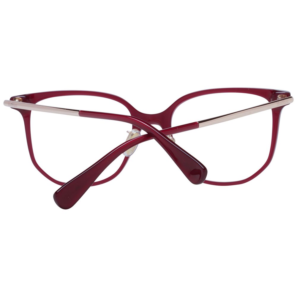 Max Mara Red Optical Eyeglasses Frames for Women