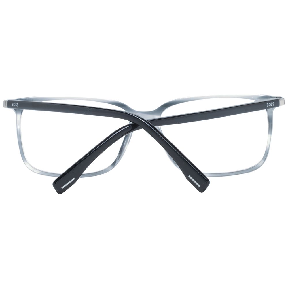 Hugo Boss Gray Men Optical Eyeglasses Frames