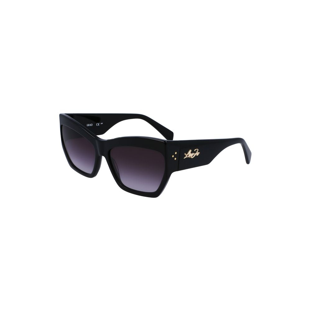 Liu Jo Schwarze Acetat-Sonnenbrille