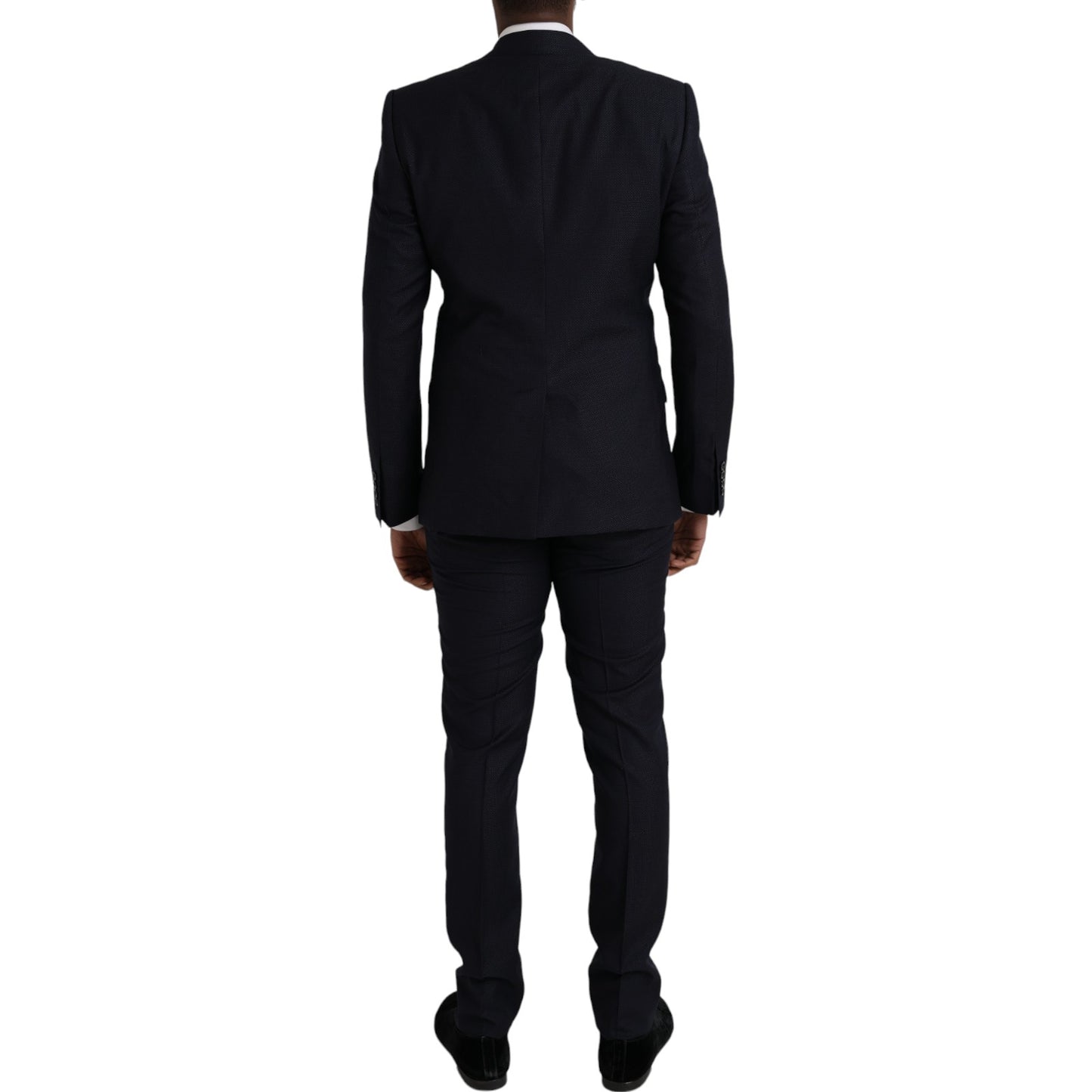 Dolce &amp; Gabbana Blue Fantasy MARTINI Formal 3 Piece Suit