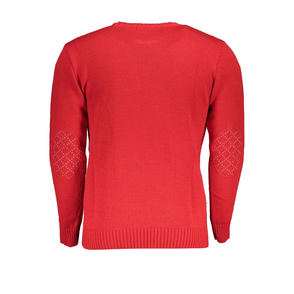 US Grand Polo Red Fabric Sweater