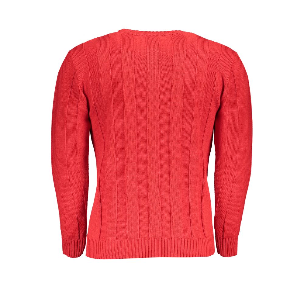 US Grand Polo Red Fabric Sweater