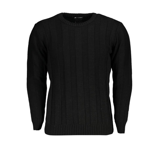 US Grand Polo Black Fabric Sweater