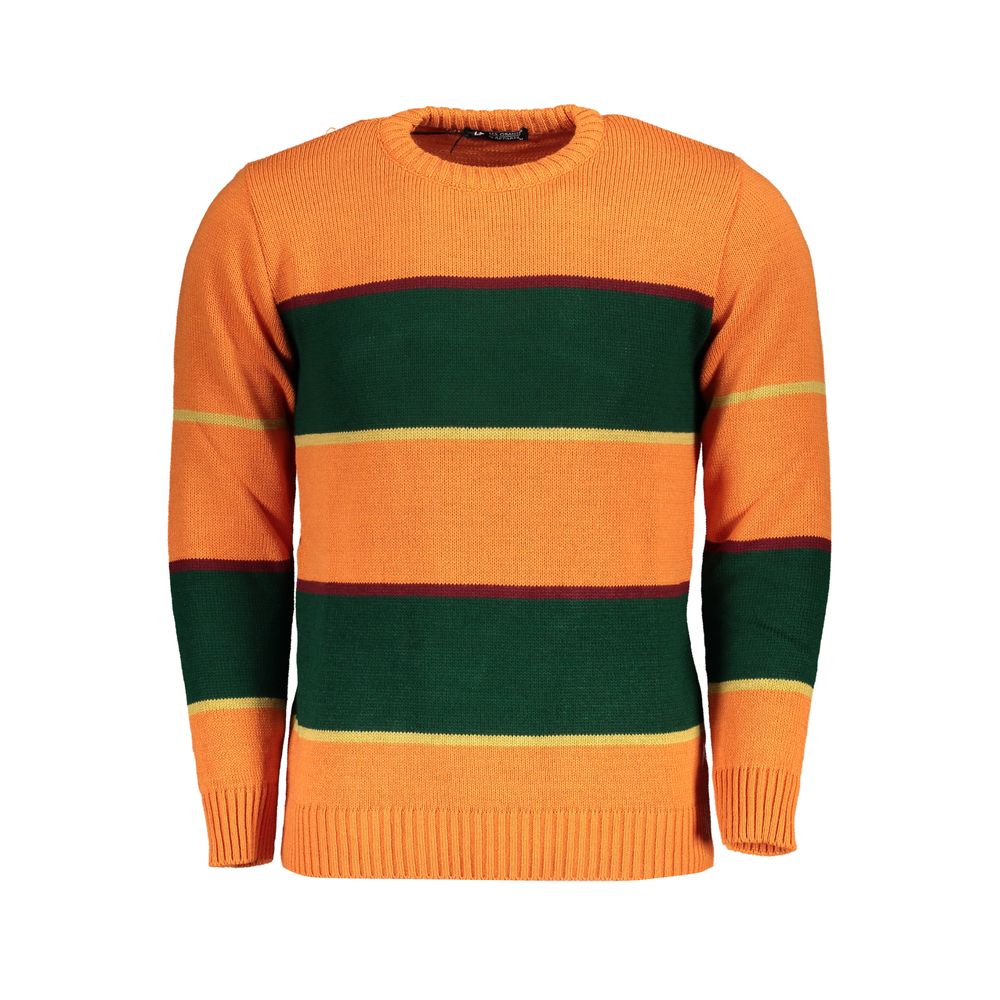 US Grand Polo Orange fabric sweater