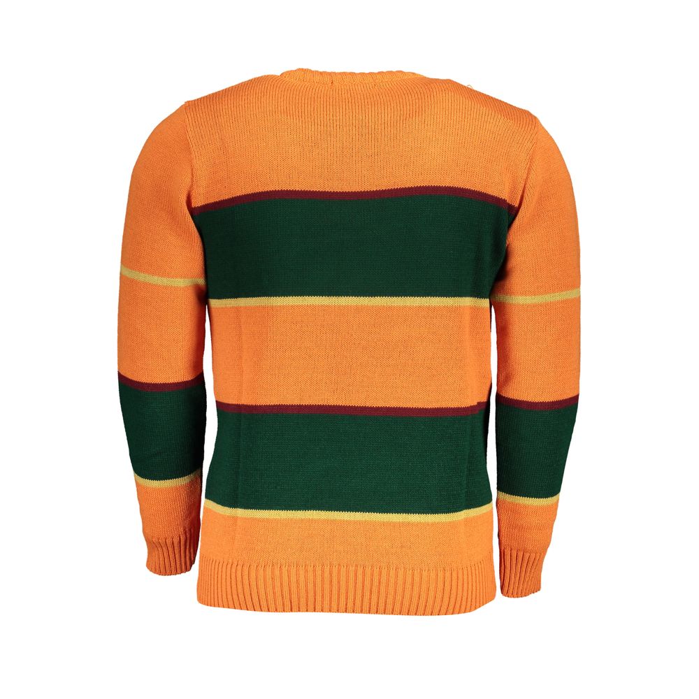 US Grand Polo Orange fabric sweater