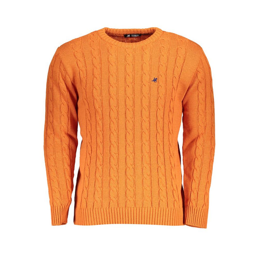 US Grand Polo Orange fabric sweater