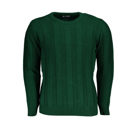 US Grand Polo Green Fabric Sweater