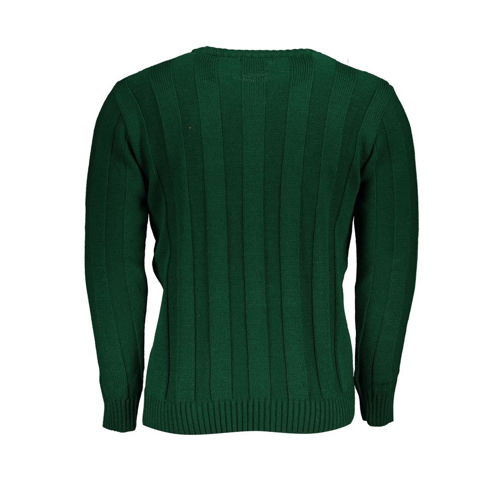 US Grand Polo Green Fabric Sweater