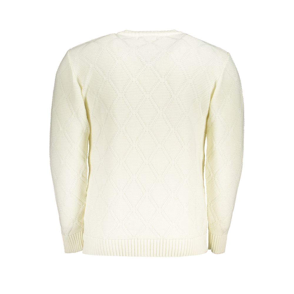 US Grand Polo White Fabric Sweater