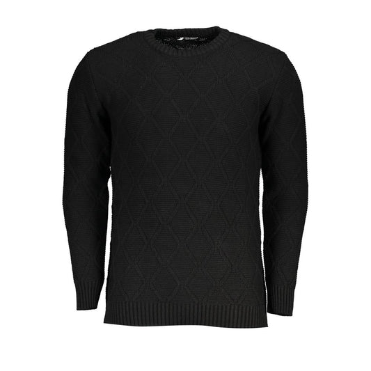 US Grand Polo Black Fabric Sweater