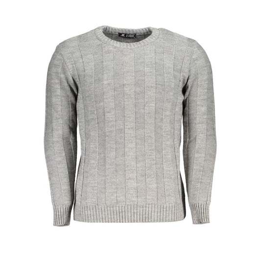 US Grand Polo Gray Fabric Sweater