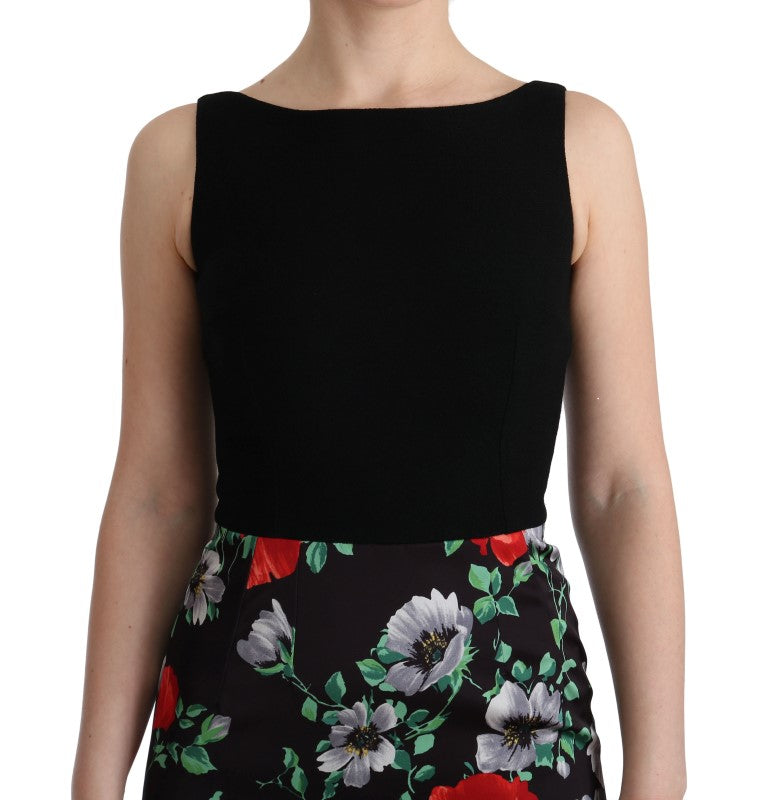 Dolce &amp; Gabbana Elegant floral sheath dress