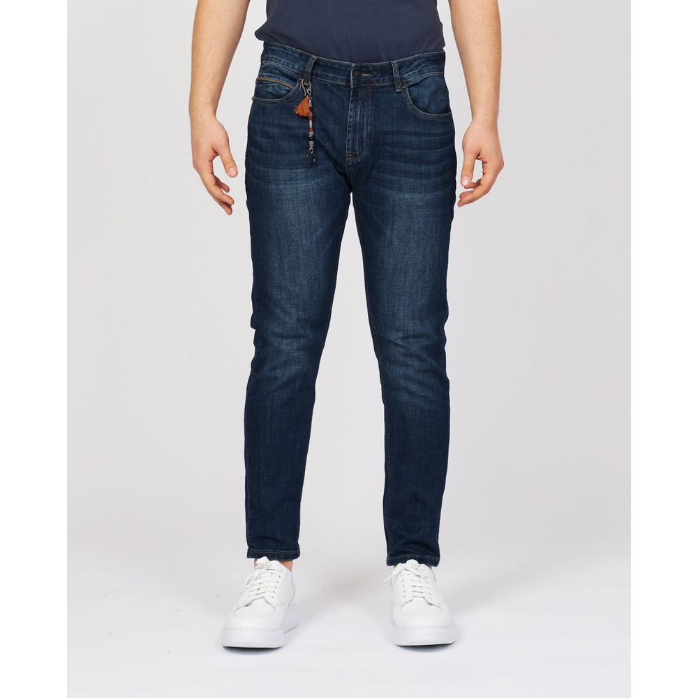 Yes Zee Schicke blaue Five-Pocket-Stretch-Jeans