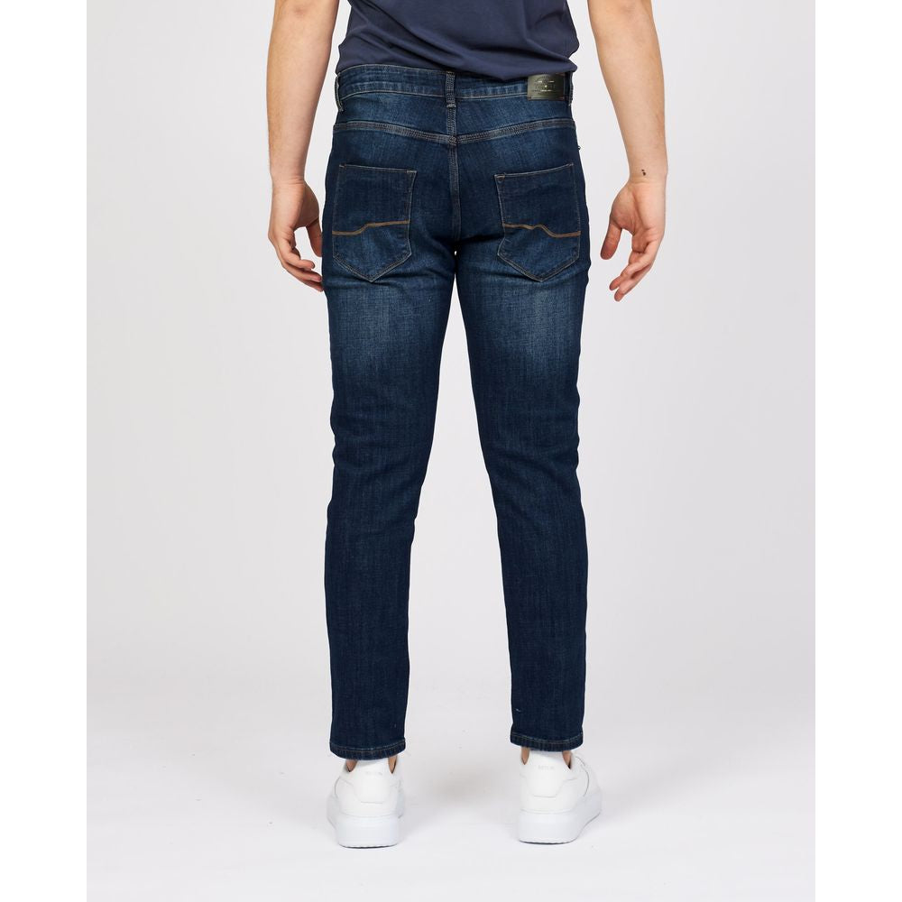 Yes Zee Schicke blaue Five-Pocket-Stretch-Jeans