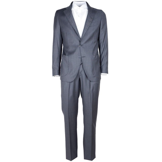 Made in Italy Grey virgin wool suit