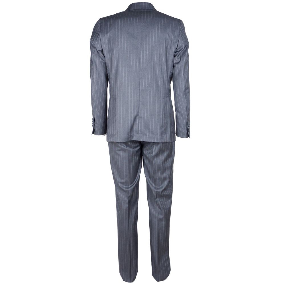 Made in Italy Grey virgin wool suit