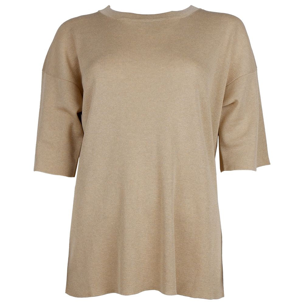 Alpha Studio beige viscose sweater