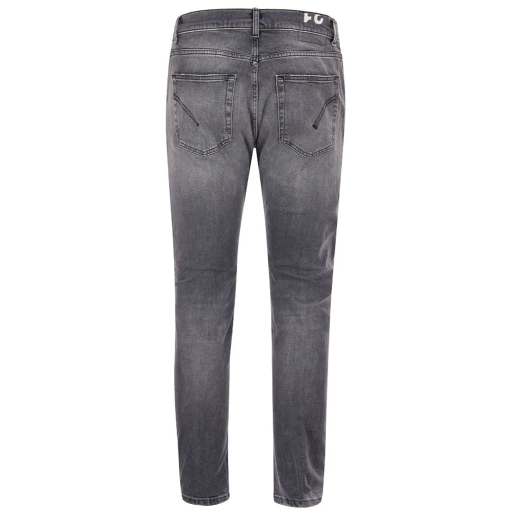 Dondup Schicke graue Dian-Jeans mit Distressed-Details