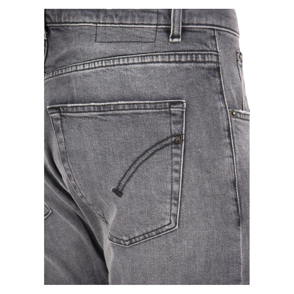 Dondup Schicke graue Dian-Jeans mit Distressed-Details