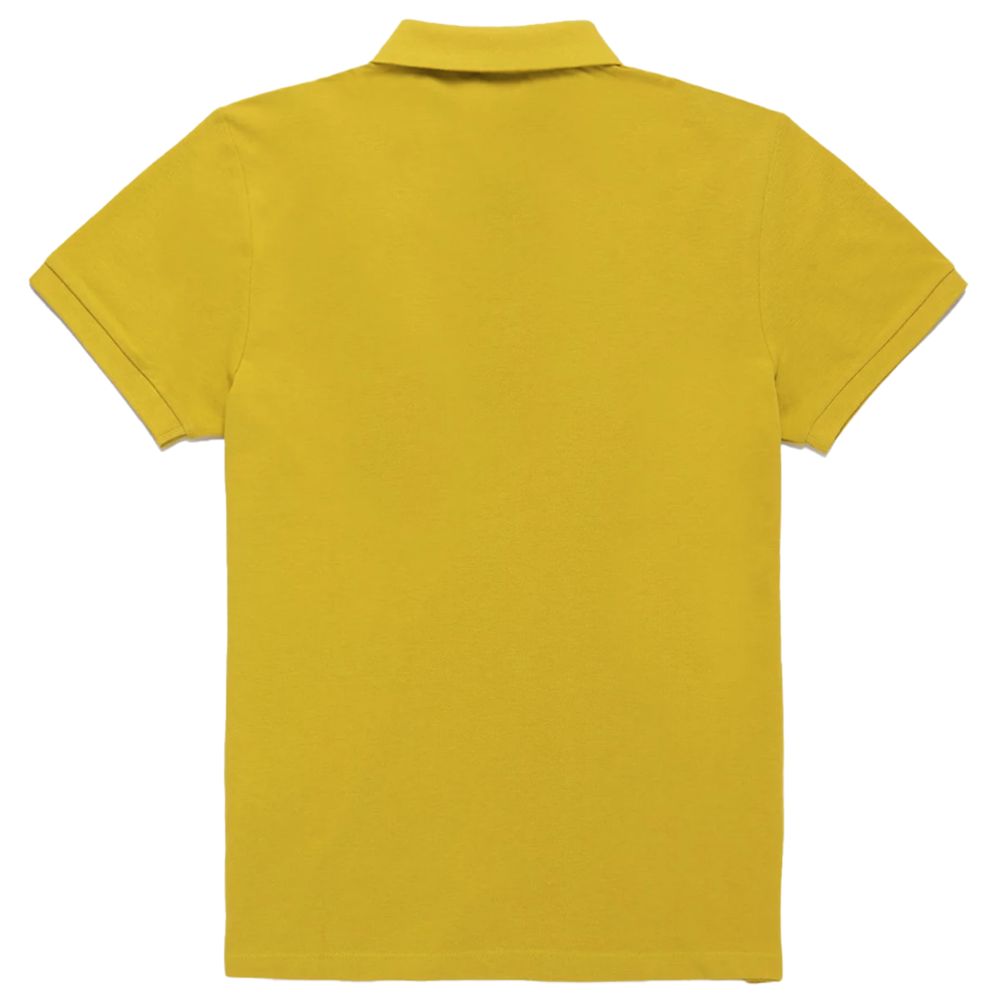 Refrigiwear Yellow Cotton Polo for Men