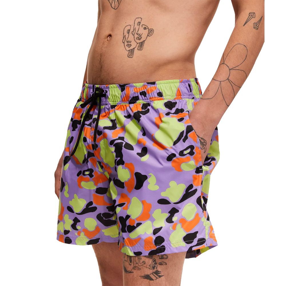 Refrigiwear Multicolor Nylon Men's Swim Trunks