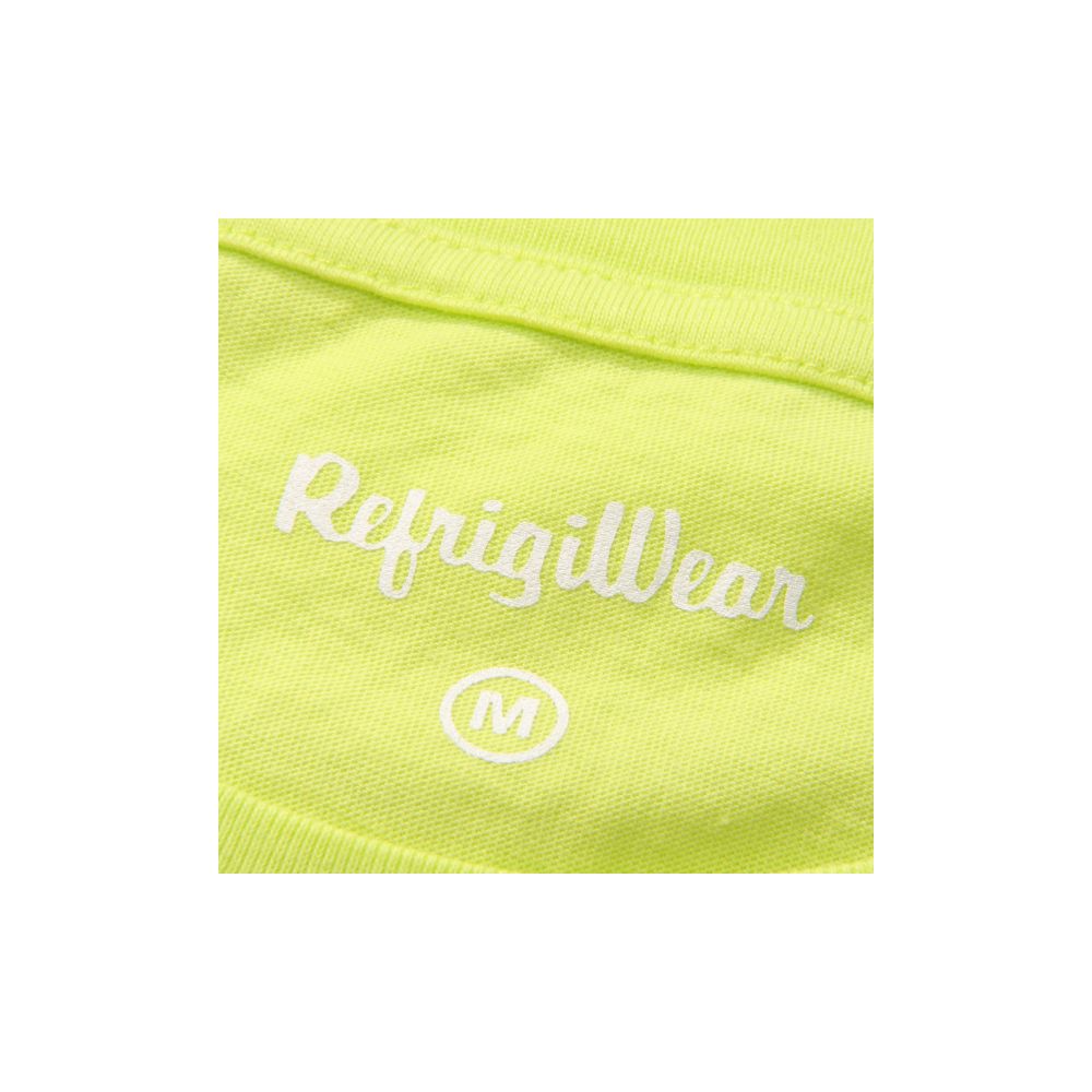 Refrigiwear Sunshine Yellow Logo Crew Neck Tee