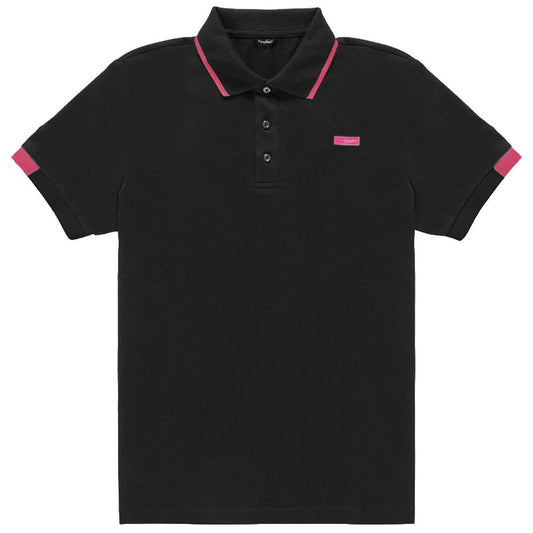 Refrigiwear Elegant cotton polo with contrasting details