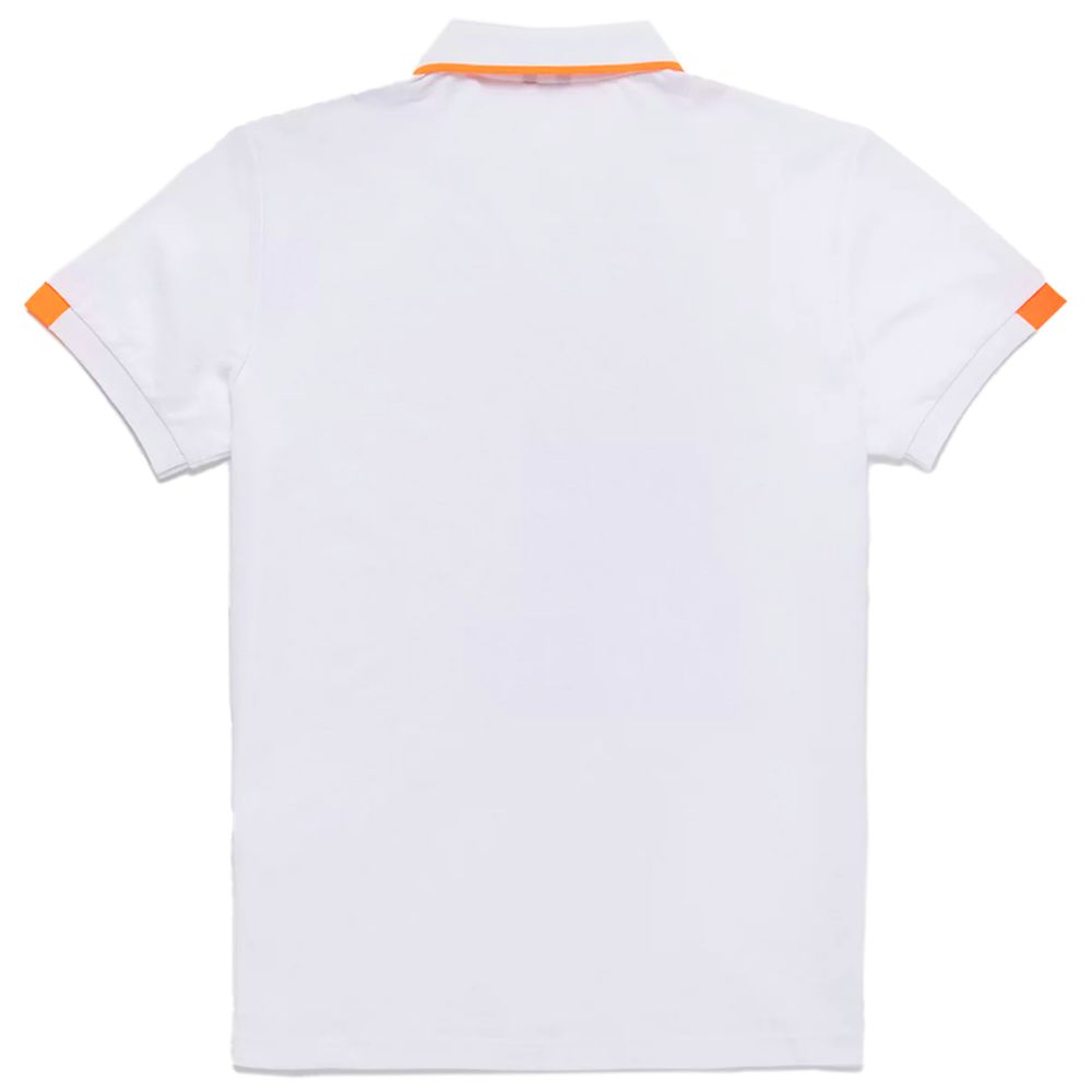 Refrigiwear Elegant polo shirt with contrasting collar