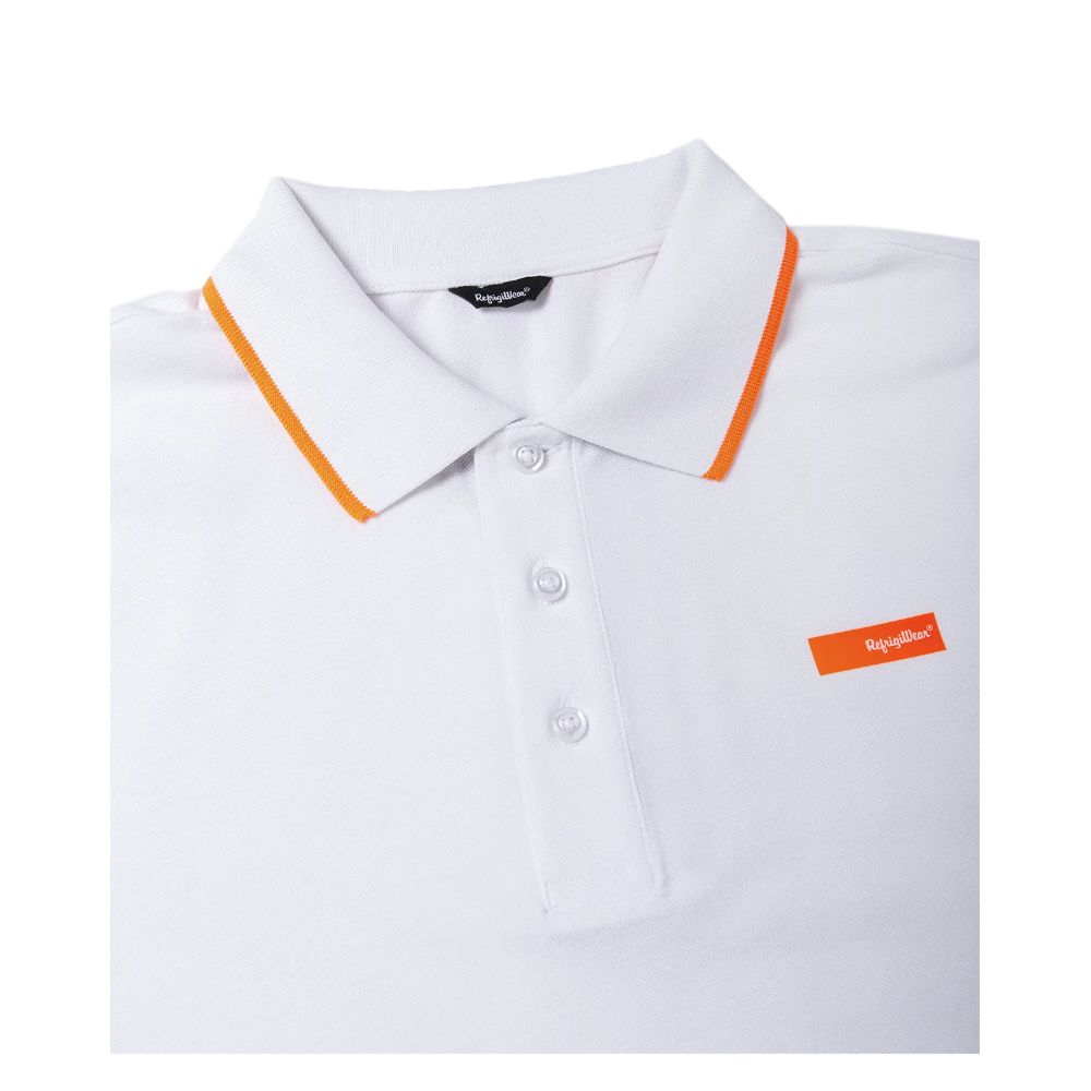 Refrigiwear Elegant polo shirt with contrasting collar