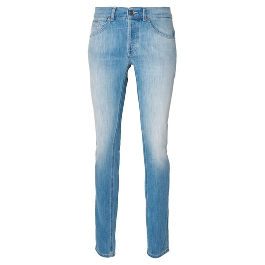 Dondup Glatter hellblauer Stretch-Denim für Männer