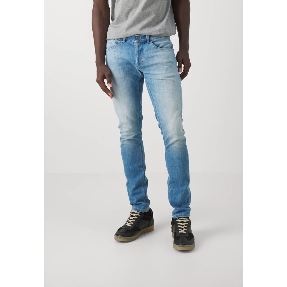 Dondup Glatter hellblauer Stretch-Denim für Männer