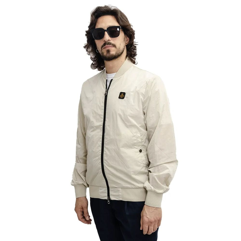 Refrigiwear beige nylon jacket