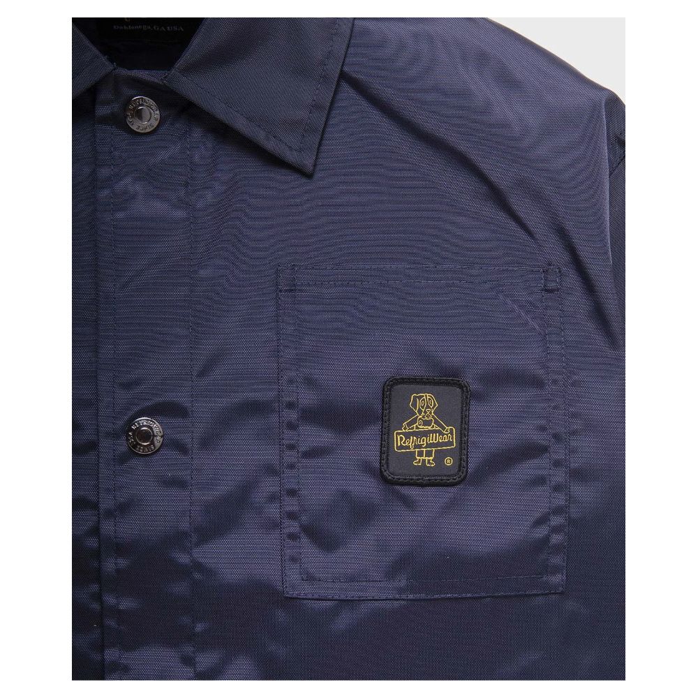 Refrigiwear Blue Polyamide Men's Jacket