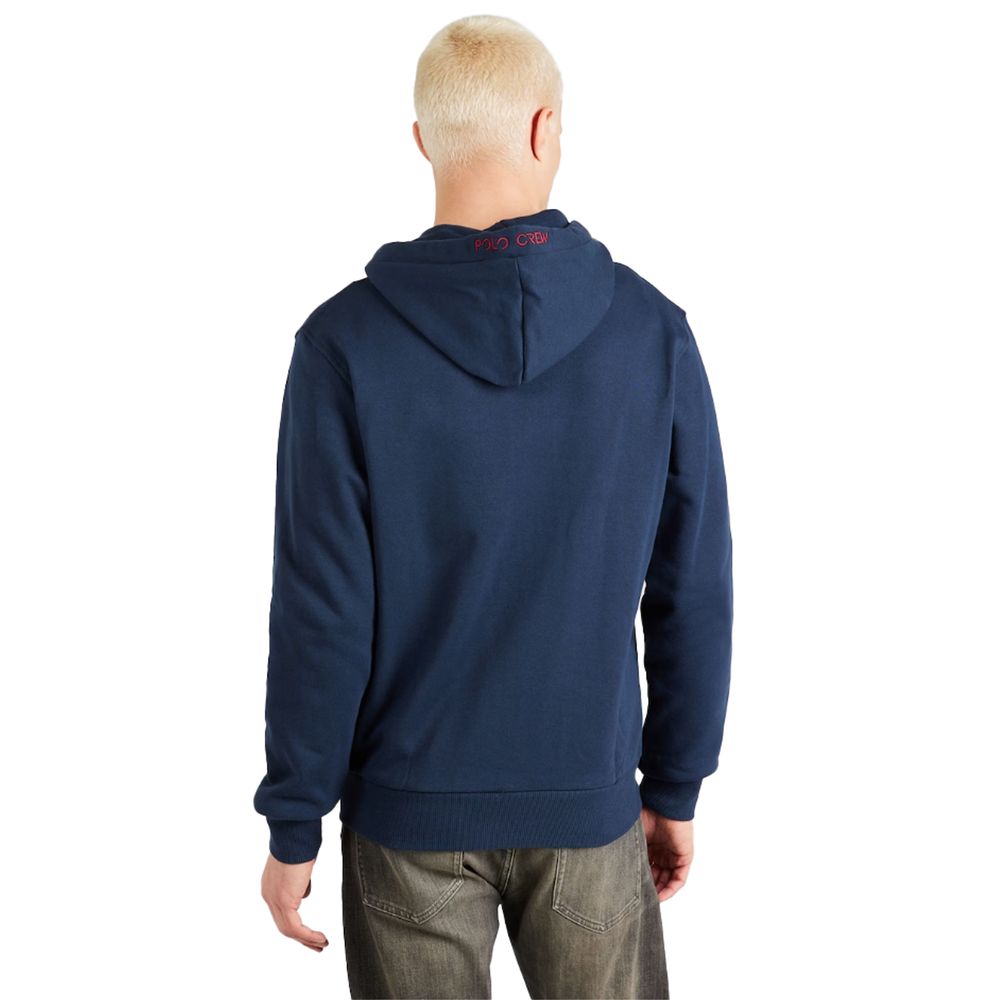 La Martina Elegant Cotton Zip Hoodie