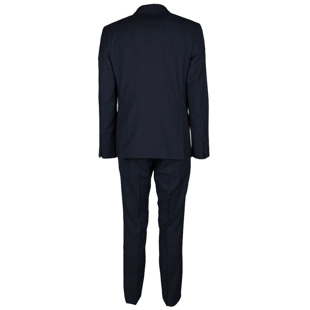 Made in Italy suit in blue virgin wool