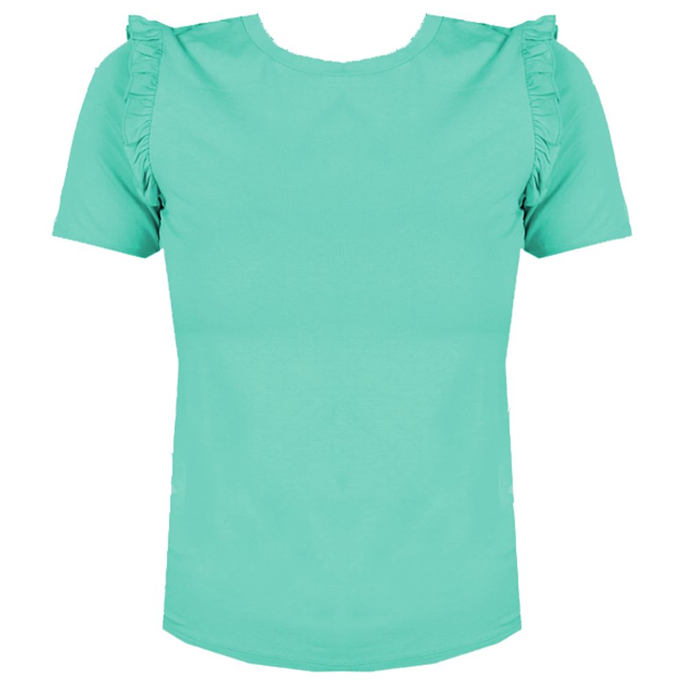 Patrizia Pepe Green Viscose Tops &amp; T-Shirt