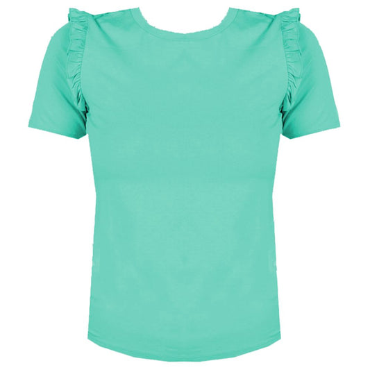 Patrizia Pepe Green Viscose Tops &amp; T-Shirt