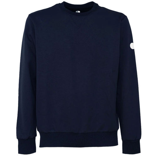 People Of Shibuya Glattes Marineblau Technisches Gewebe Crewneck