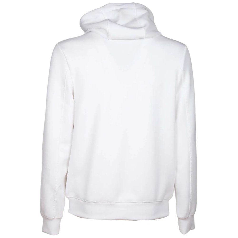 People Of Shibuya Eleganter weißer Tech Fabric Hoodie