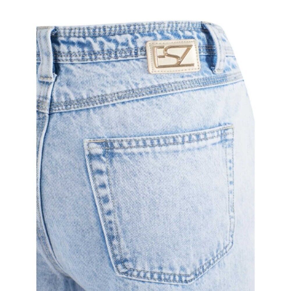 Yes Zee Light Blue Cotton Women's Jeans