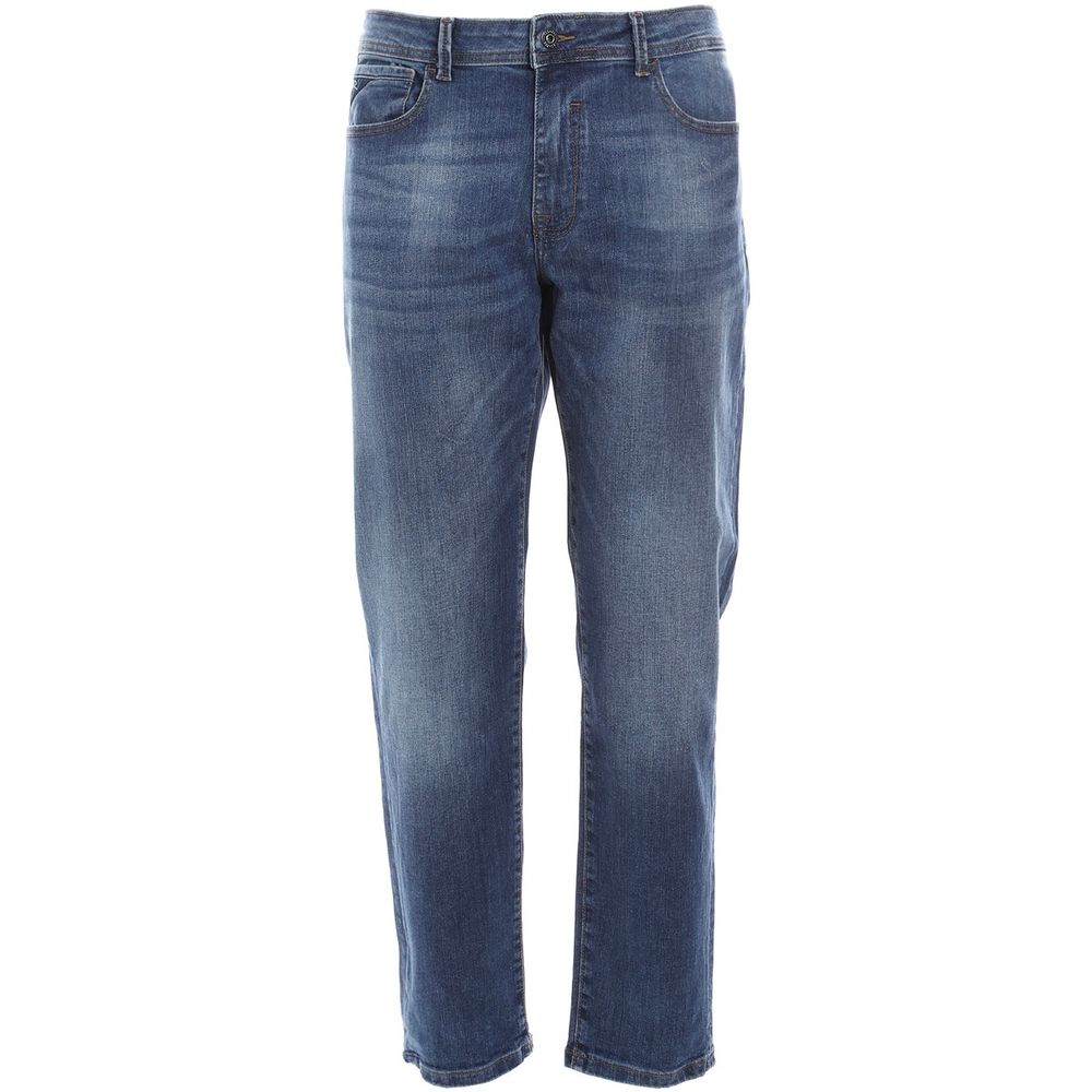 Yes Zee Chic comfort denim jeans with medium wash