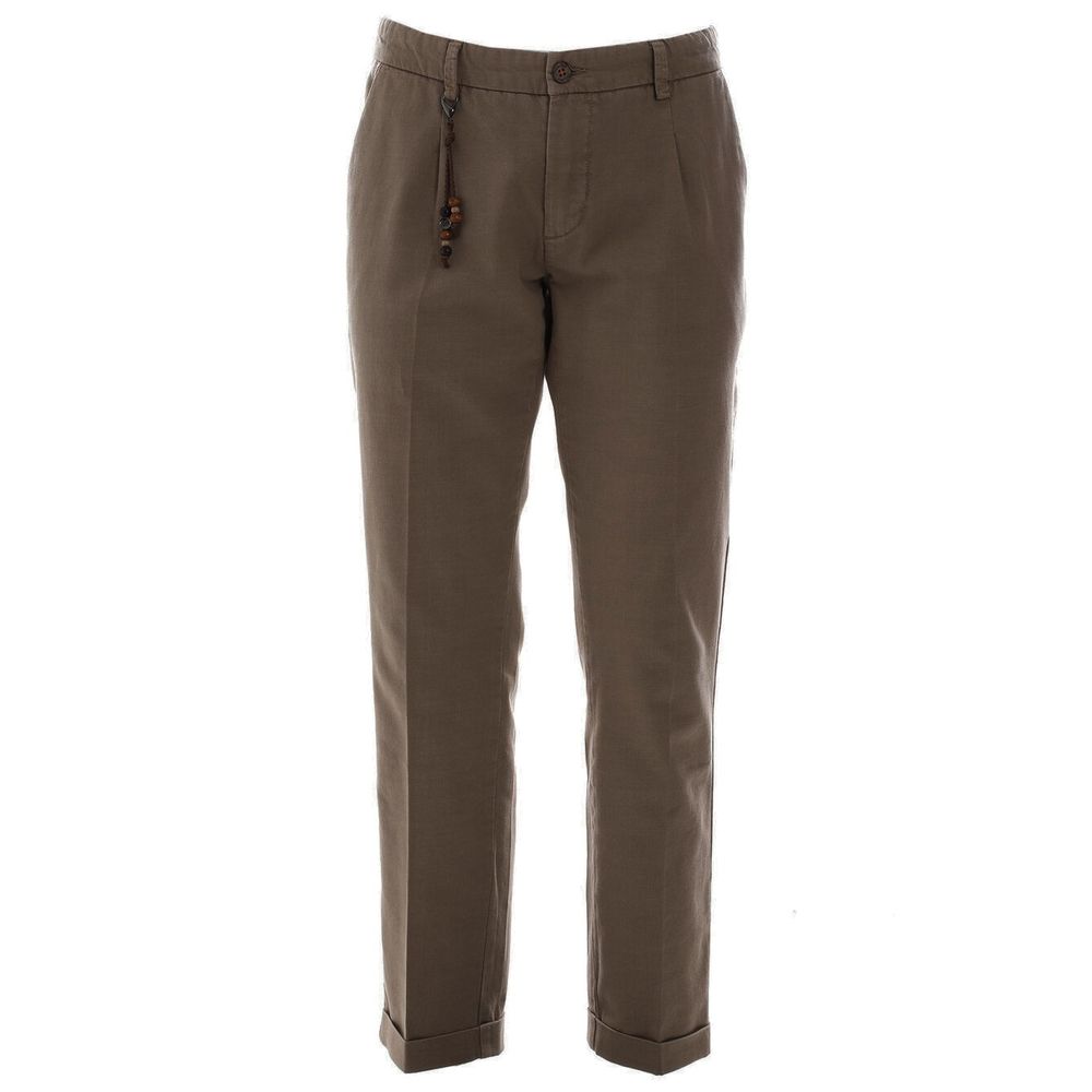 Yes Zee Elegant cut chino trousers made of cotton