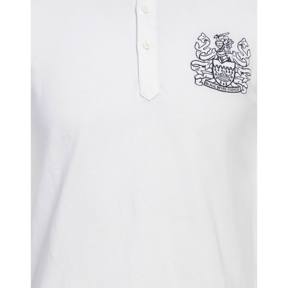 Aquascutum Elegantes Baumwoll-Polo mit kontrastierendem Logo