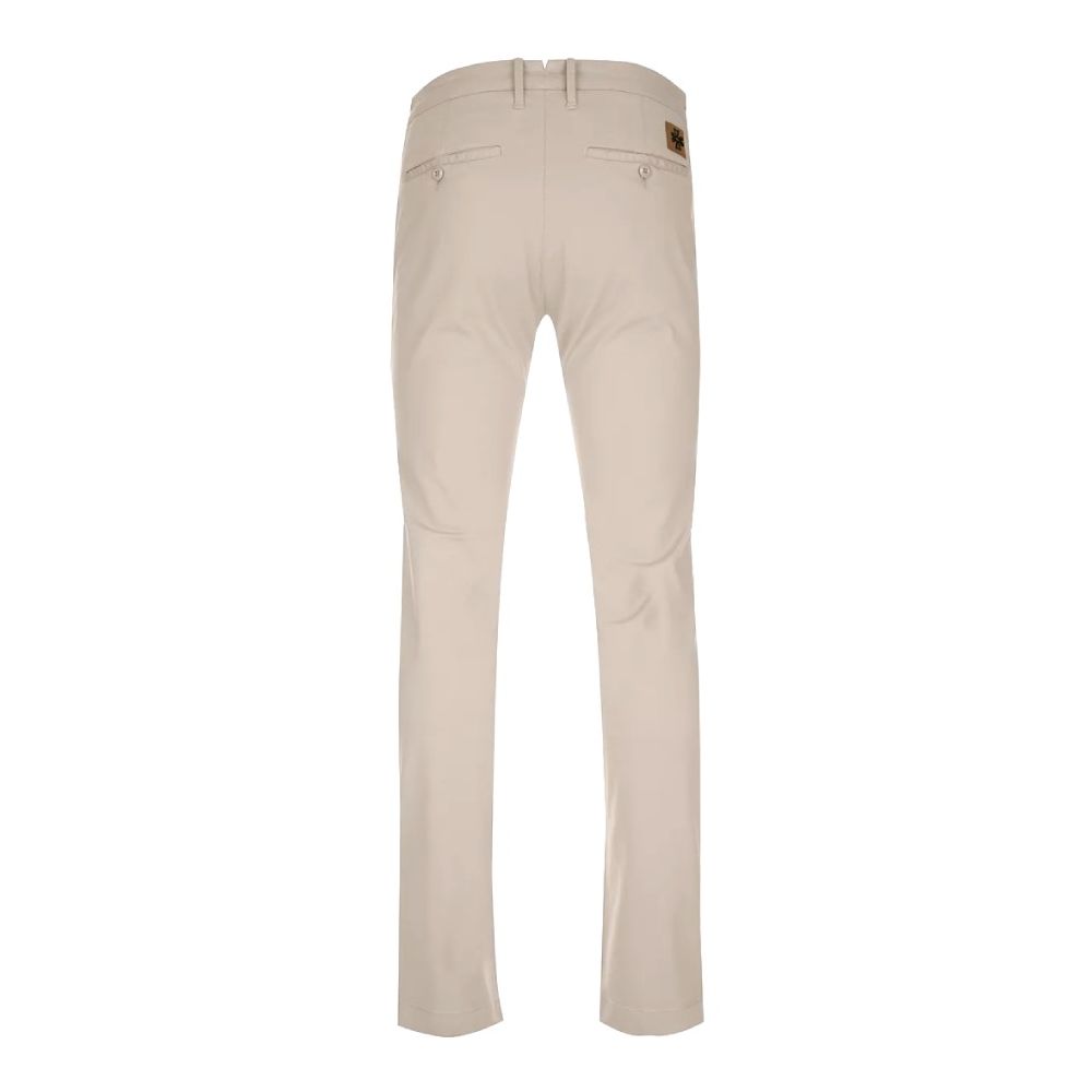 Jacob Cohen Glatte Chino-Hose aus Baumwolle in Beige