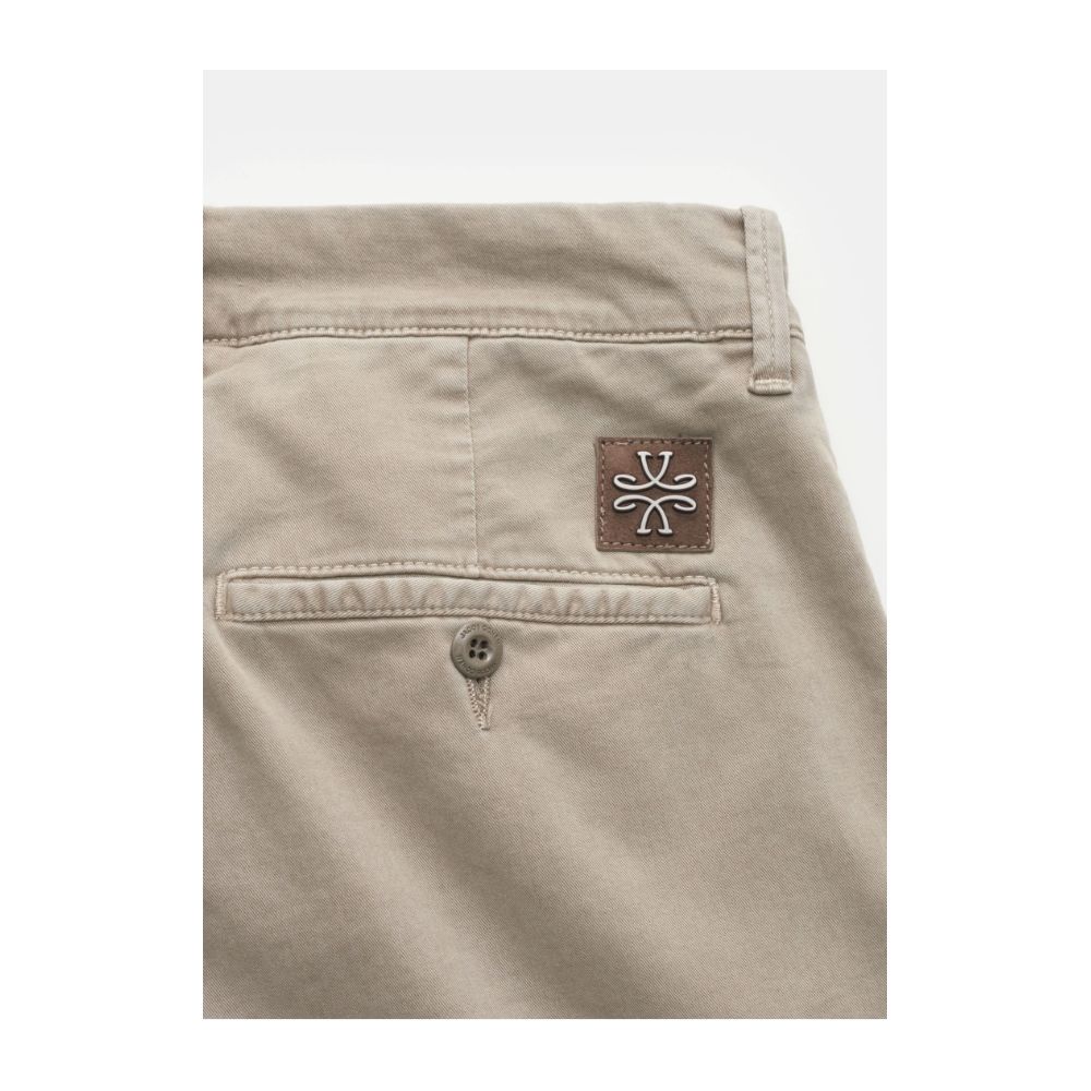 Jacob Cohen Glatte Chino-Hose aus Baumwolle in Beige