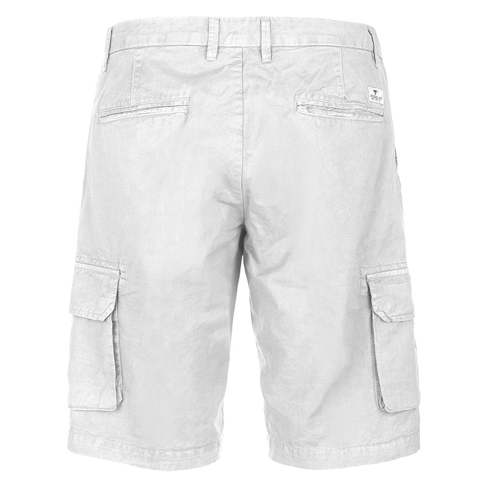 Fred Mello White Cotton Shorts