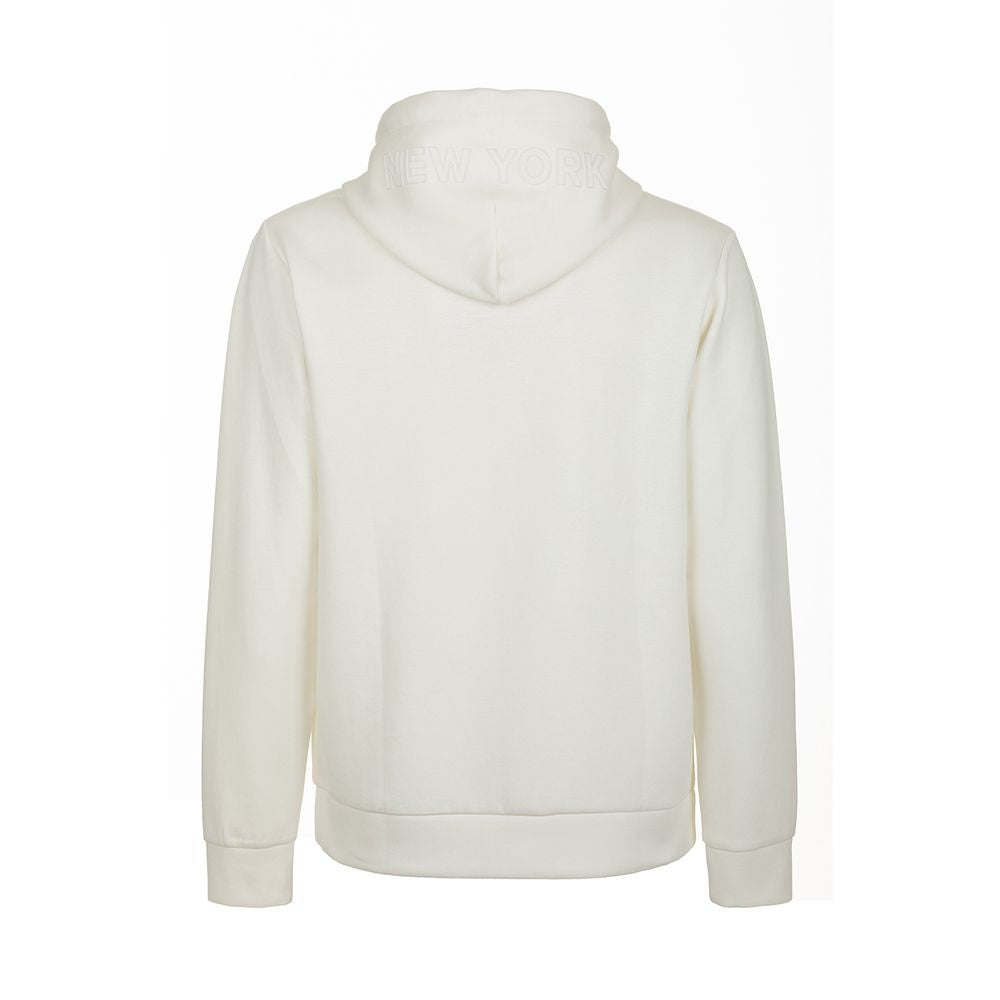 Fred Mello Smooth Cotton Blend Hoodie with Logo Accent