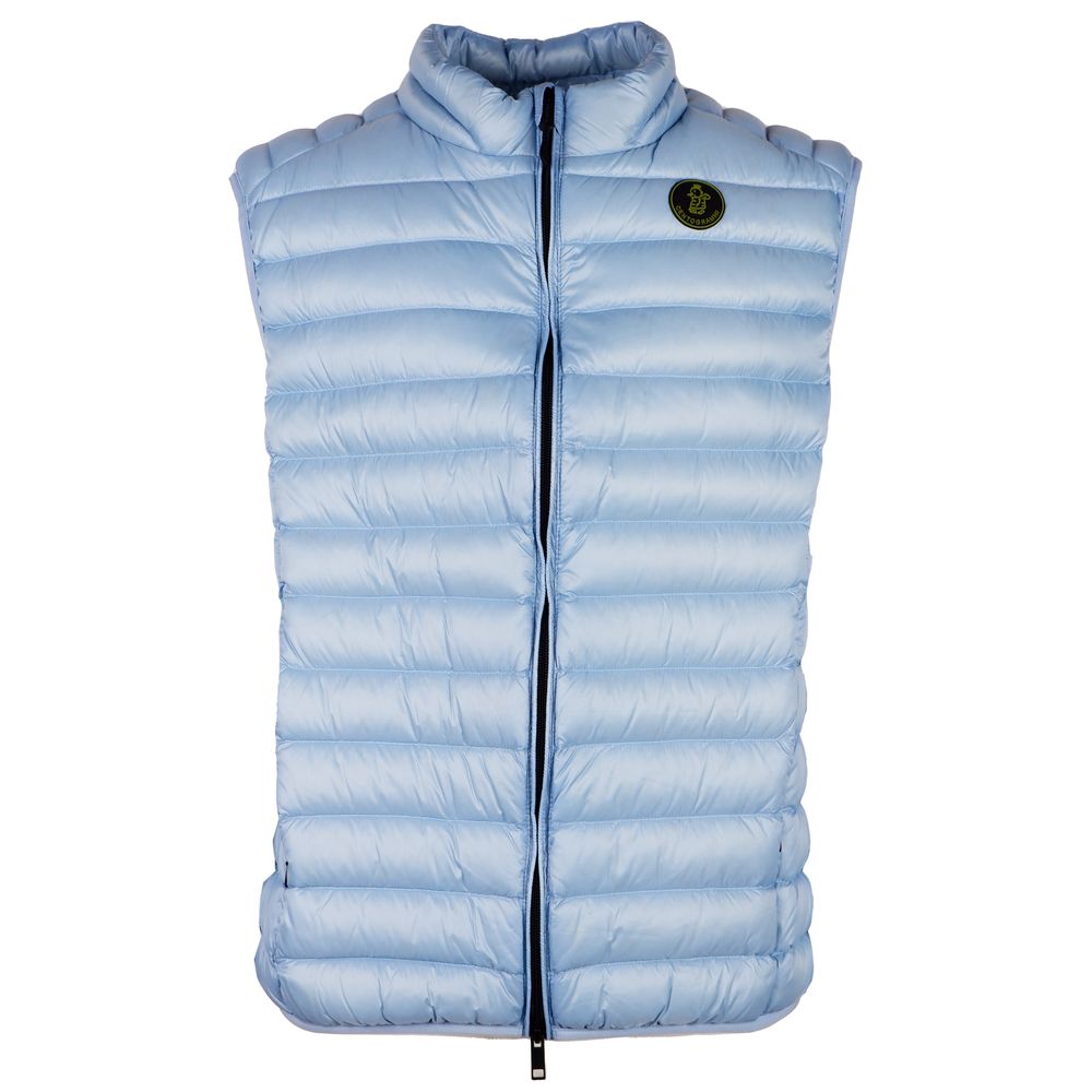 Centogrammi Light Blue Nylon Men's Vest