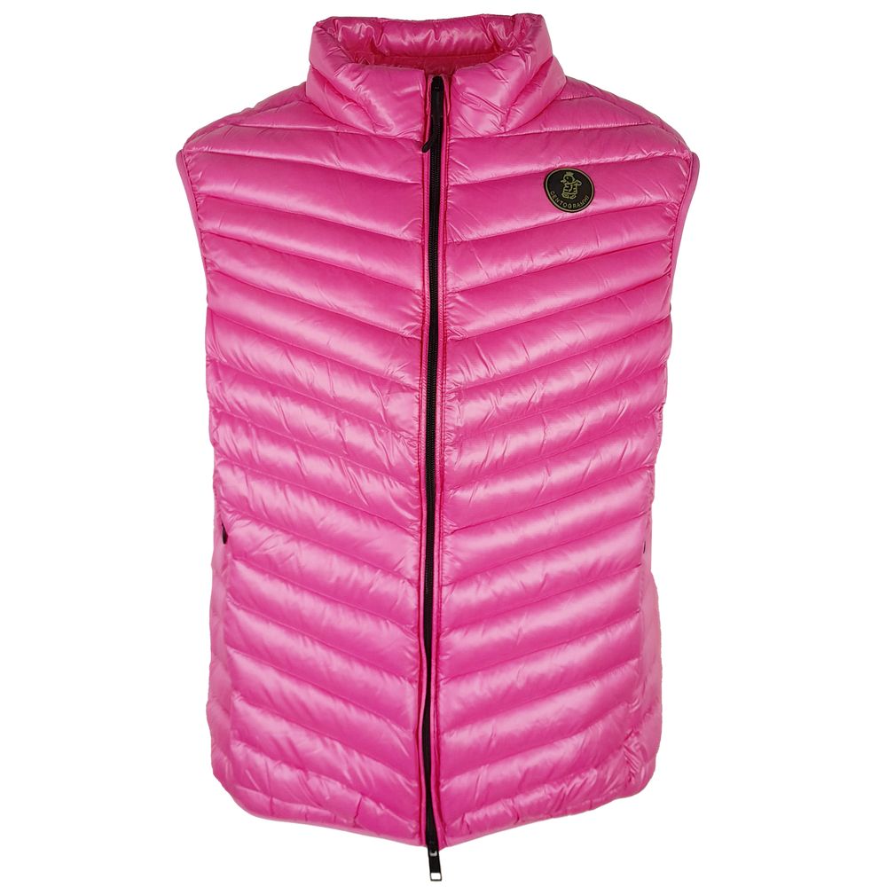 Centogrammi Chic Rosa Nylon Daunenweste